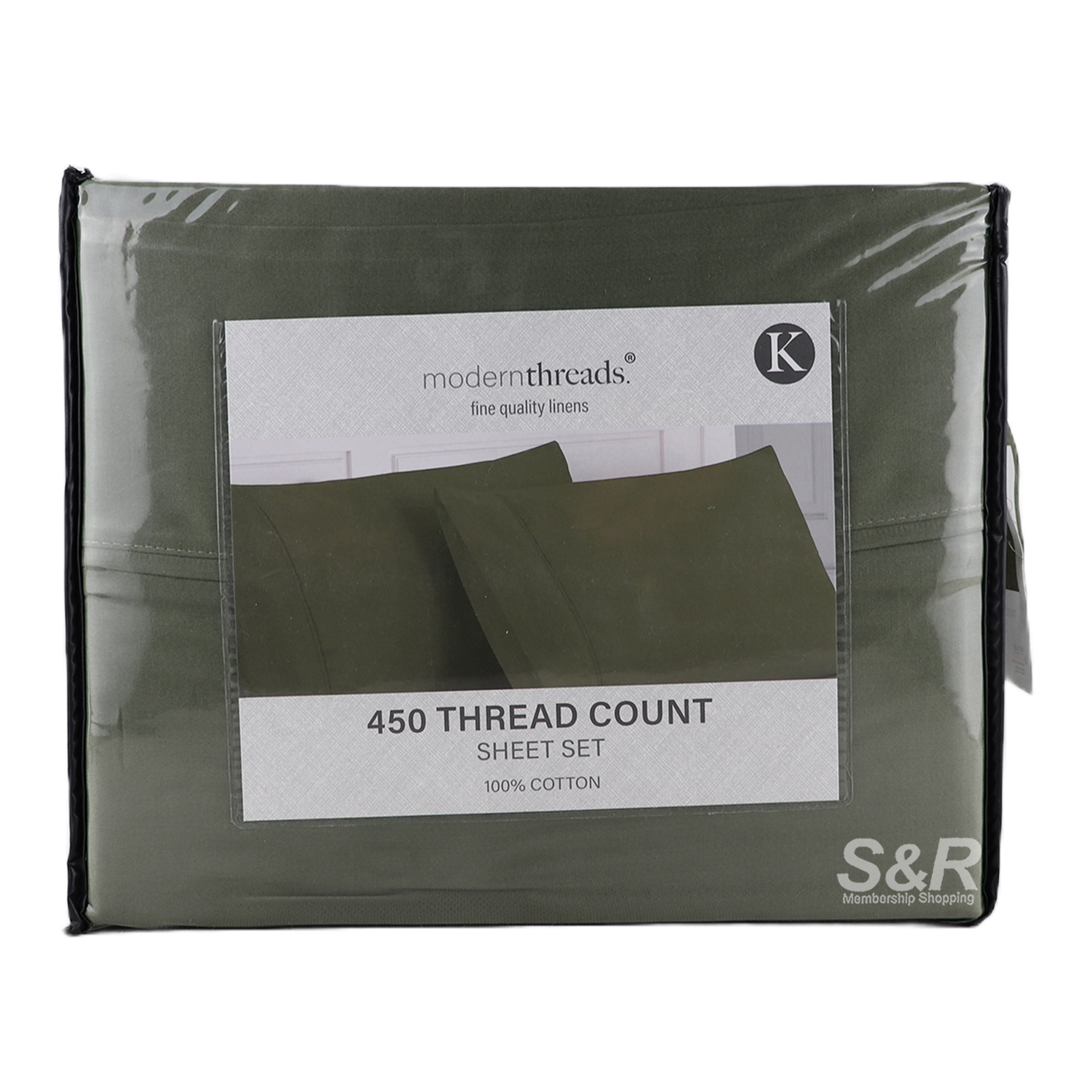 Modern Threads Moss Green King Sheet Set